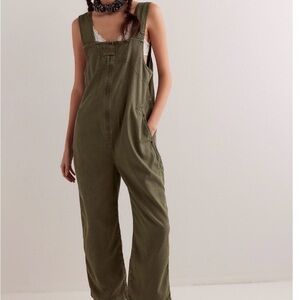 Women's Ziggy We The Free(by free people) Overalls olive green